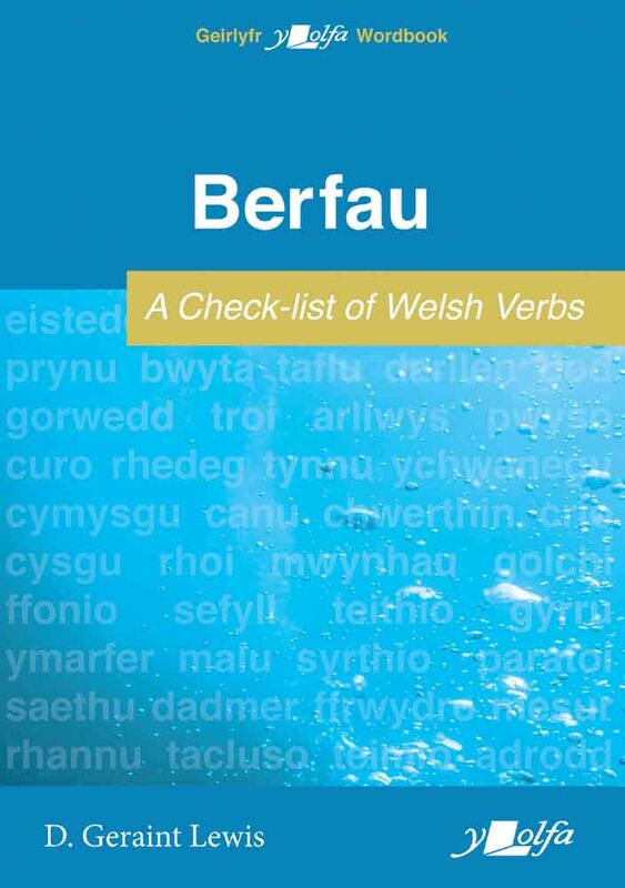 Llun o 'Berfau / A Check-list of Welsh Verbs' gan D. Geraint Lewis